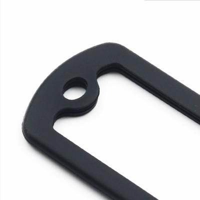 Rubbers Silicone Material Dog Tag Cover 1.97*1.18 Inches Black Noiseless Dog Tag Durable Dog Tag Dog Tags