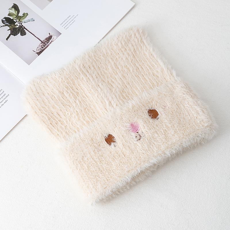 New Cute CAT EAR Beanie Faux Fur Winter Hats For Women Fashion Outdoor Dandy Knit Hat Warm Cap For Girl Gifts