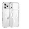For Iphone12 Protective Case Suitable for 2-in-1 15 Simple and High-end for Apple 17pro Transparent Magnetic Phone Case