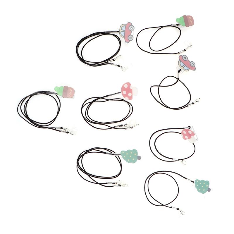 Cordino per apparecchi acustici alla moda, adorabile, clip per apparecchi acustici BTE, per bambini, anziani, anti-perso, doppio orecchio