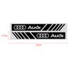 2pcs Emblems Car Stripe Racing Strips Rear View Mirror 3D Stickers For wszj8 B8 B7 B5 B6 B9 8P A1 A3 A4 A5 A7 A8 Q3 Q5 Q7 Q2