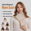 Waterproof Winter Scarf Thick Plush Outdoor Scarf Warm Windproof Scarf  Hiking Skiing