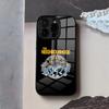 N-Neighbourhood Band Phone Case For IPhone 17 Air 16 E Pro Max 15 14 13 Mini 12 Pro 11 Max Plus Black Glass Cover