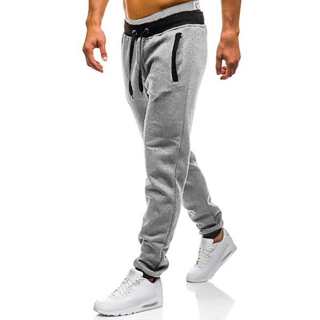 Men's Sports Casual Jogging Trousers Lightweight Hiking Work Pants Outdoor Pant