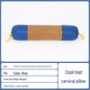 Manufacturer Cylindrical Ice Silk Cooling Pillow - Breathable Mugwort Neck Support Pillow for Summer Comfort