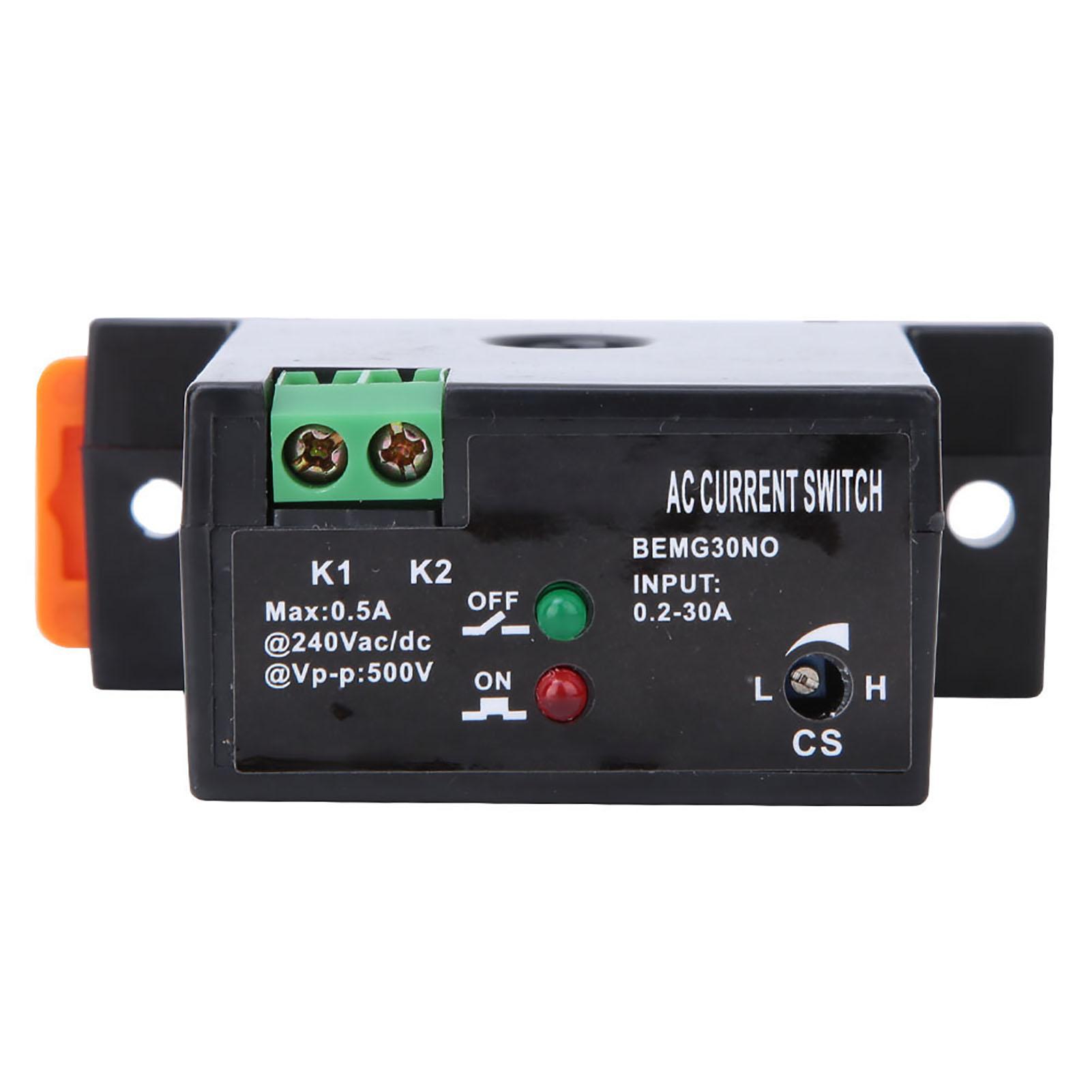 

Flameproof Adjustable AC Current Sensing 0.2~30A Self Powered Sensing Normally Off Sensing