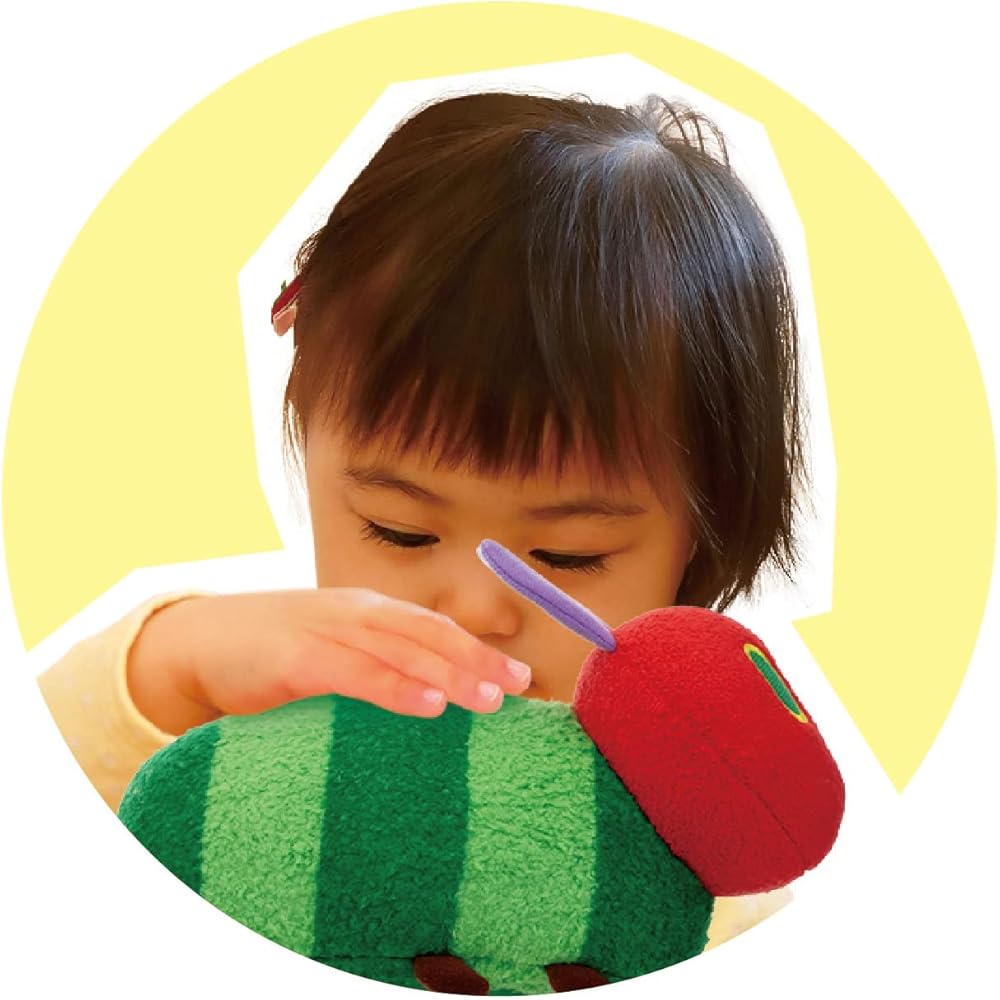 IWAYA Hungry Caterpillar Musical Plush Toy with Sound and Movement for Ages 18 Months and Up