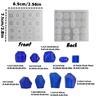 Silicone Crafting Mold Geometric Shape Handmade Beads Supplies Silicone Texture Suitable for Craft and Studio Projects