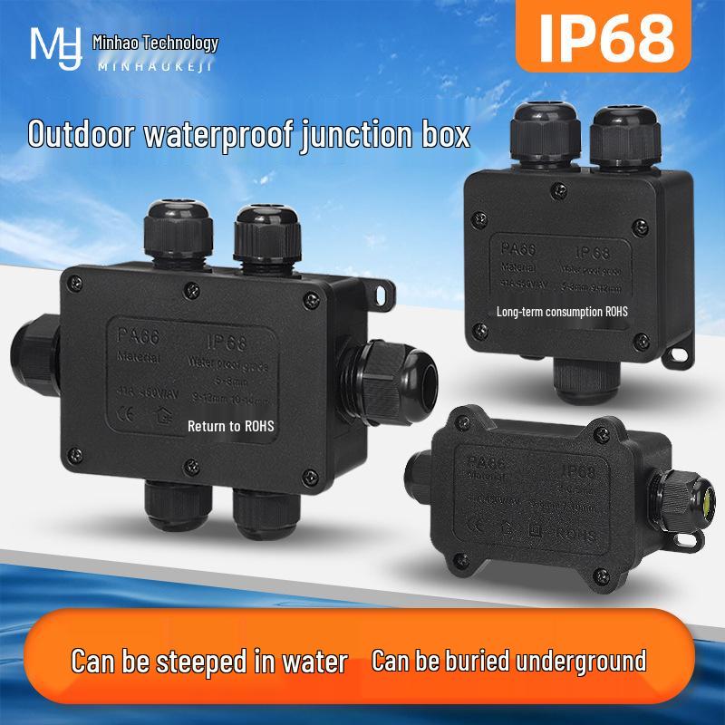 IP68 Waterproof Outdoor Junction Box with Terminals for Street Lights