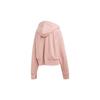 adidas Originals Cropped Trefoil Hoodie Pink Women's ED2186