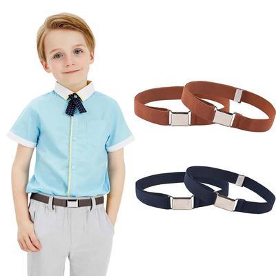 Elastischer Kindergürtel für Jungen und Mädchen. Verstellbarer Pfadfinder-Trainingsgürtel für Kinder, Studenten, elastischer Gürtel mit einer Breite von 2,5 cm