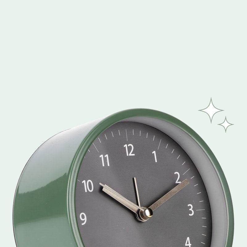 Nordic Clock Desktop Silent Minimalist Bedroom Alarm Clock Living Room Fashion Creative Light Luxury Student Dorm Table Clock