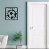 Soccer Metal Wall Decor Iron Hollowed Out Silhouette Hanging Living Room Bedroom Home Decor Crafts