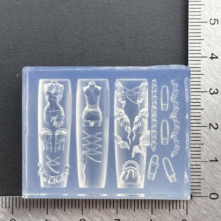 Artistics Embossed Silicone Mould For Nail Craft Projects Jewelry Making And Surfaces Embellishments