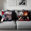 T-Tokyo G-Ghoul Anime Decorative Room Aesthetics Pillow Case Home Decor Bedroom Sofa Bed Couch Pillow Cover 45x45