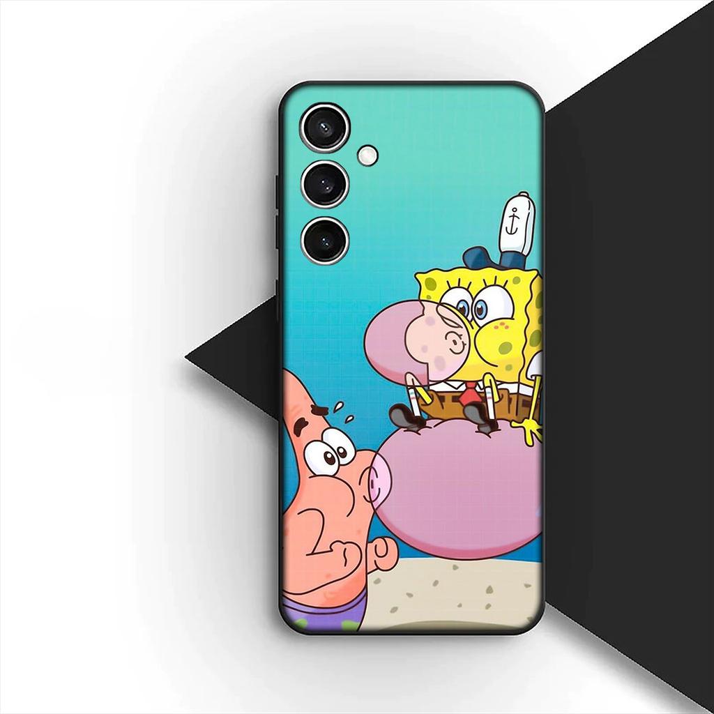 Cover for Huawei P30 P20 Mate 20 Pro Lite Y7 Y6P Y7A 2019 Nova 5T 3I Casing Phone Case S-SquarePants-Lovely S-SpongeBobs-Anime