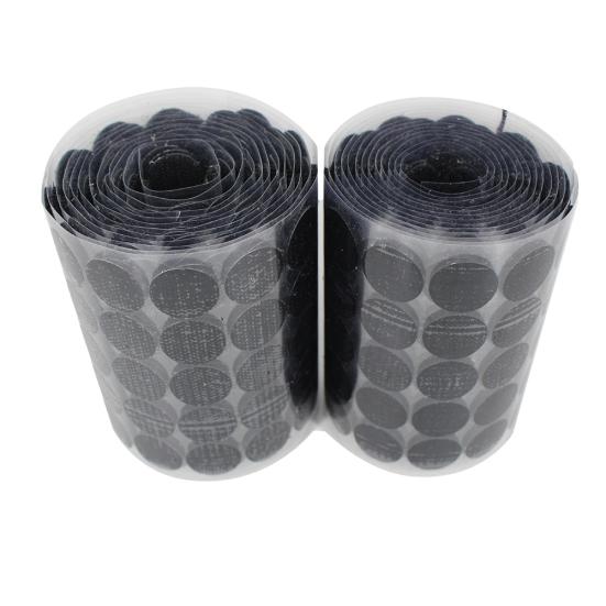 100ks/sada 2cm smyčka s háčkem Samolepící mince Tečky Kruhy Stick páska Disky Nástroj