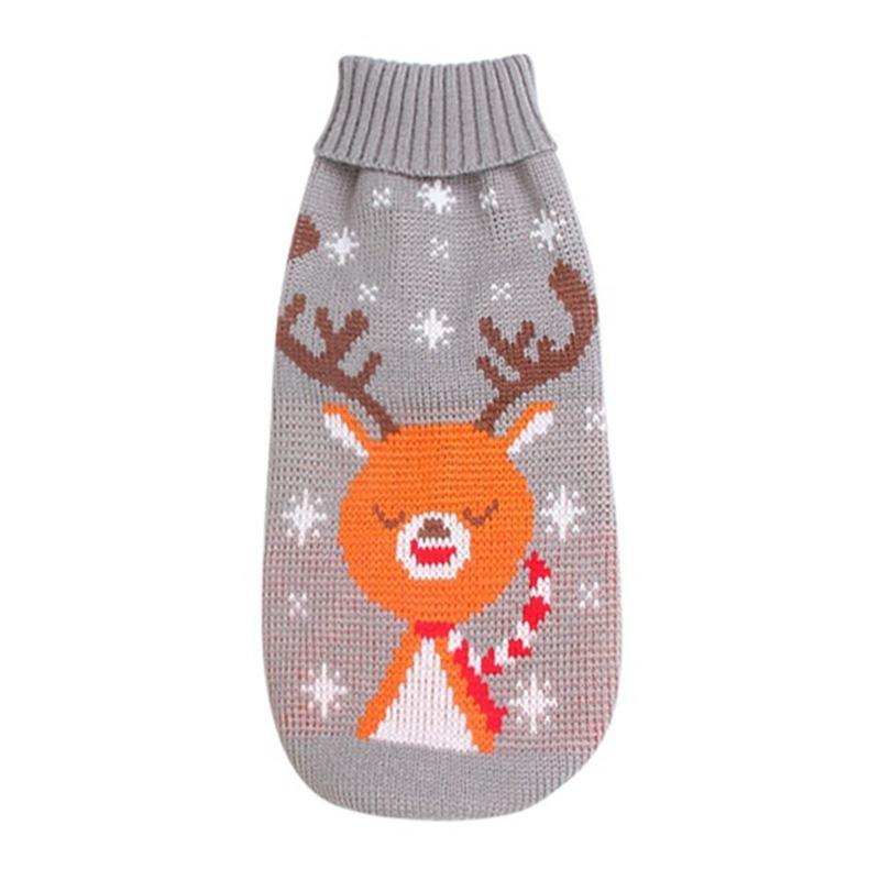 Small, Medium And Large Dogs Christmas Pet Supplies Clothes Teddy Autumn And Winter Elk Cat And Dog Clothes