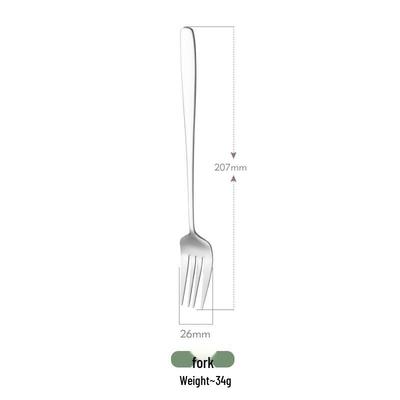 ZISIZ Classic 304 Stainless Steel Dinner Forks