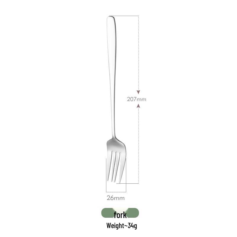 ZISIZ Classic 304 Stainless Steel Dinner Forks