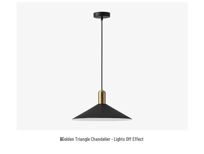 Nordic Minimalist Pendant Light: Modern Industrial Art Style for Living Room