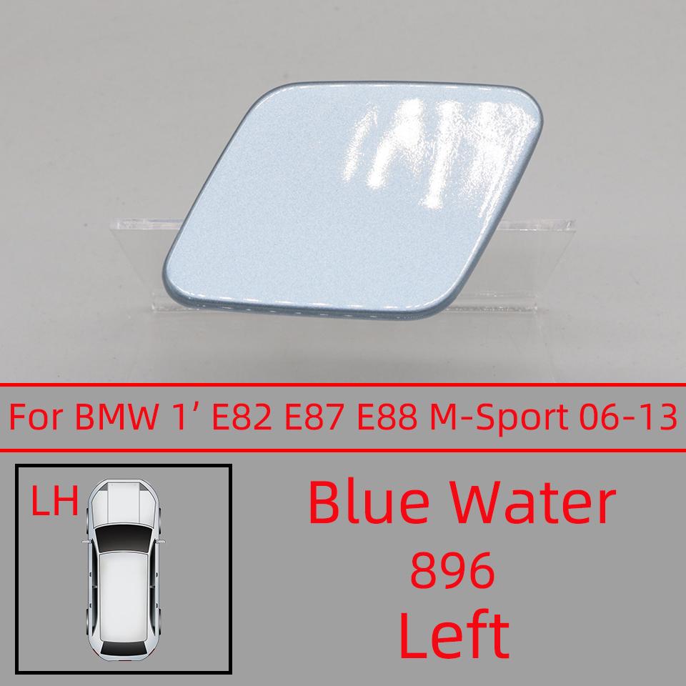 For BMW 1 Series E81 E82 E87 E88 LCI M SPORT 2005-2013 Front Headlight Headlamp Washer Nozzle Cover Cap 61677837431 61677837432