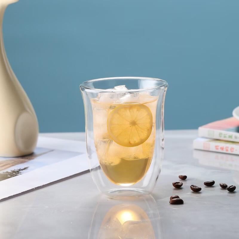 Shangqi 300ml Handleless Borosilicate Glass Cups