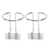2PCS Stainless Steel Boat Ring Cup Holder Wall Mounted Drink Holder for Boats Yachts RVs