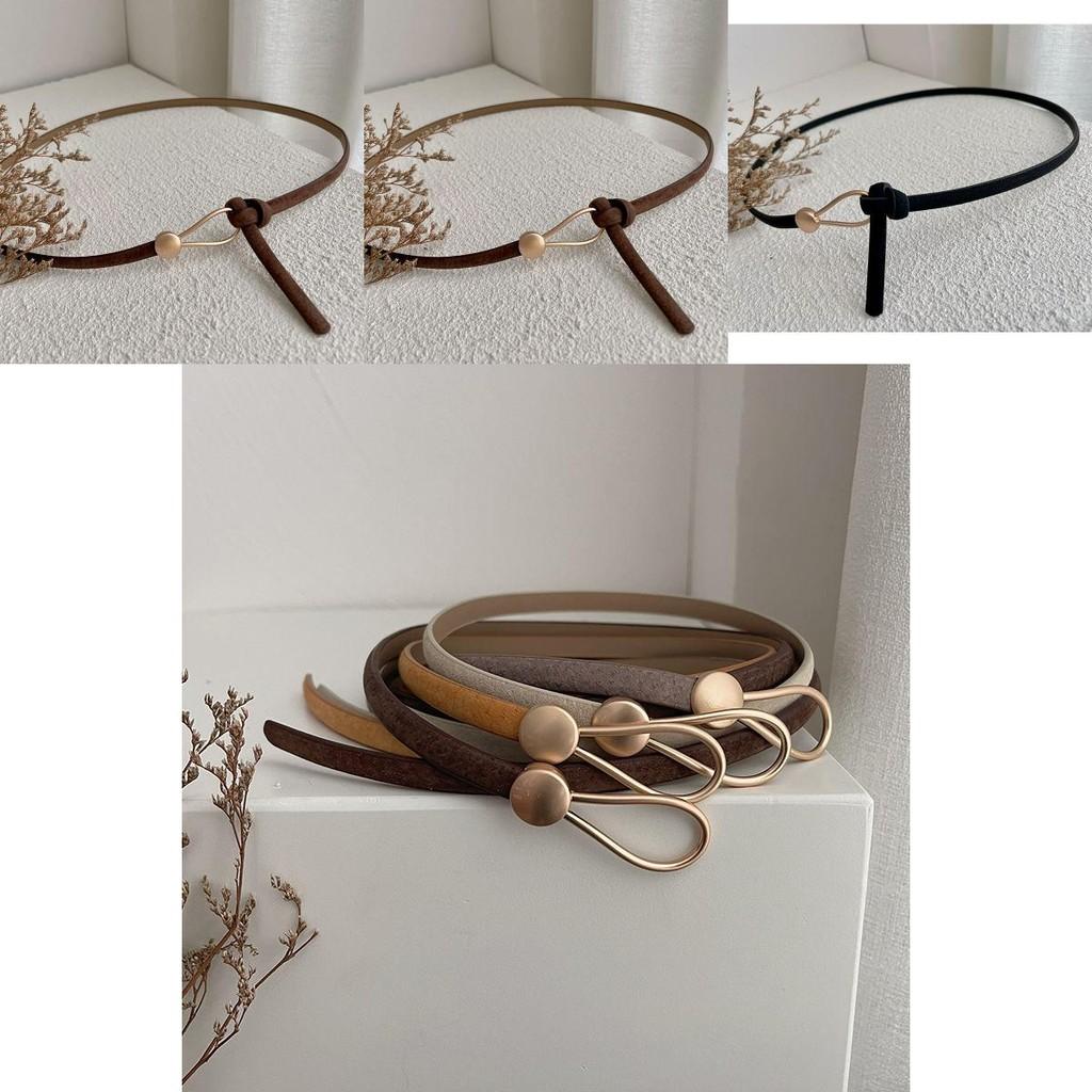 Elegant Brown Pu Waist Belt For Women Ideal For Chic Summer Outfits