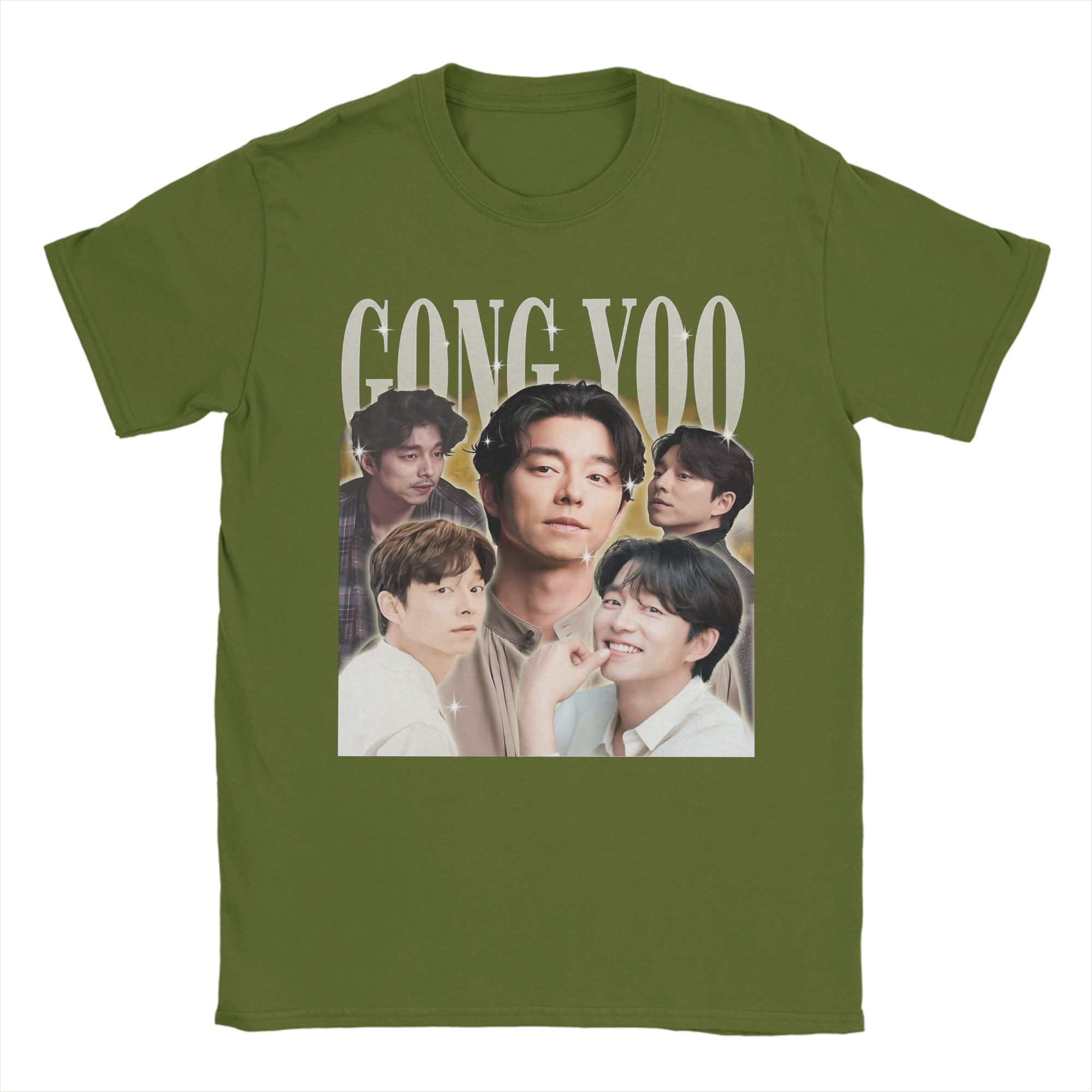 

Gong Yoo Retro 90s T Shirts Men Women s Pure Cotton Novelty T-Shirt Crewneck Tee Shirt Short Sleeve Clothing Plus Size 4XL