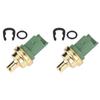 2X 9632562480 Cooling Water Temperature Sensor Switch For Citroen Berlingo C1 C2 C3 C4 107 206 207 208 307