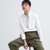Uniqlo Japan Extra Fine Cotton Broadcloth Shirt  Button Down Collar  Long Sleeves 