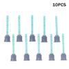 10pcs Epoxy Adhesive Mixing Nozzle Static Mixing Nozzle MB5-16L Mixing Tube (1:1Ratio) For AB Glue Gun Liquid Mixer
