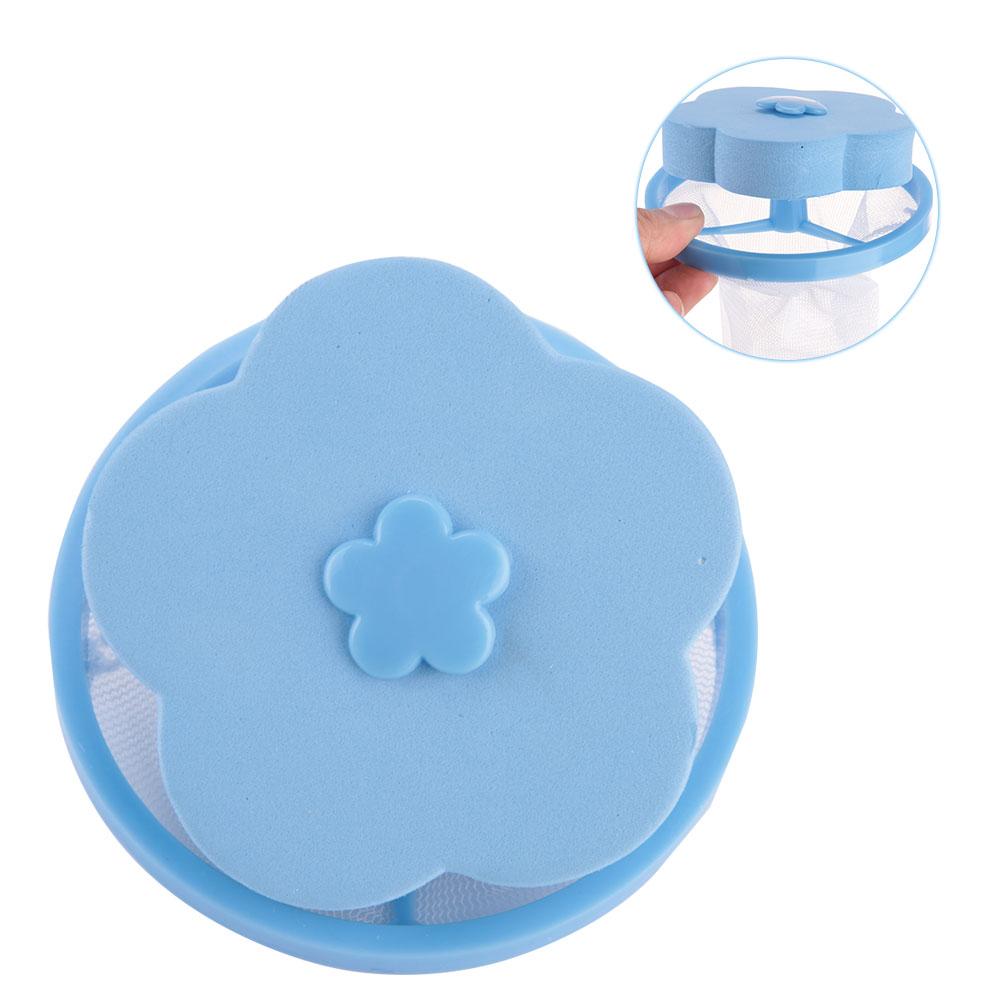 Flower Washing NaMachine Hair Removal Laundry Floating Filter Mesh Bag sy to Cln Pink