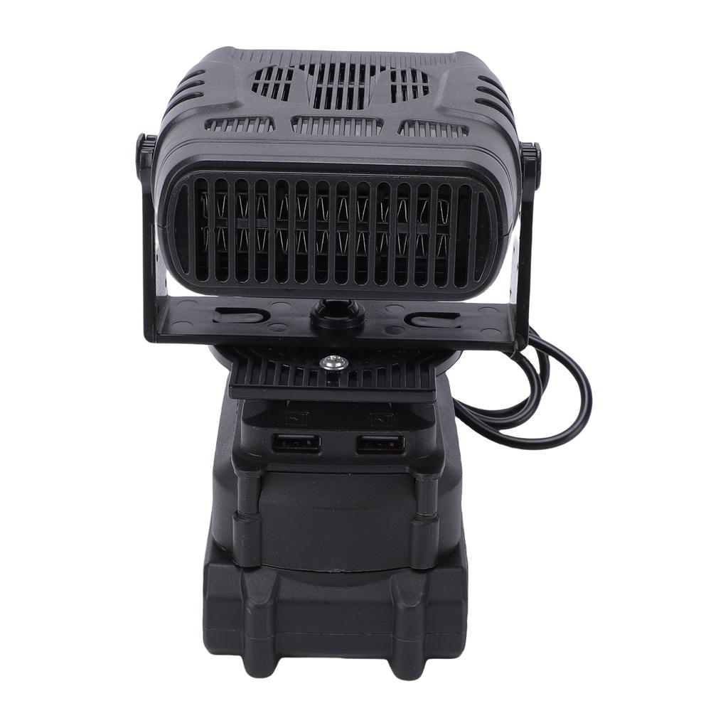 Car Heater 50w 360 Degrees  Rotation Quiet Anti Tip Over Car Heater Defogger for Electric Tricycle Construction Site Outdoor