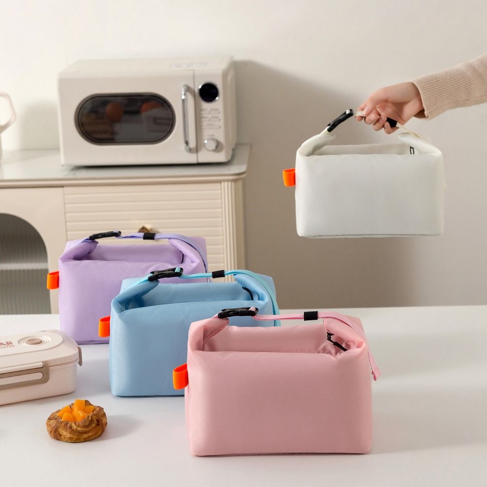 Large Capacity Lunch Pack Portable Food Thermal Handbag Picnic Travel Storage Bags Outdoor