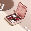Portable Mini Medicine Box with Separate Compartments Plastic Waterproof Medicine Organizer for