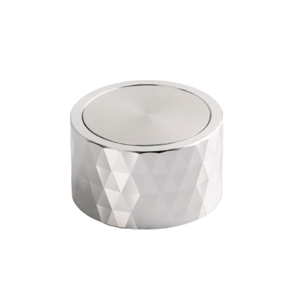 51/53/58mm Gravity Coffee Tamper Stainless Steel Whirlwind Pattern Base Coffee Powder Distributor Diamond Texture