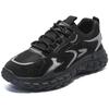 Shoes spring mesh breathable wear-resistant casual shoes non-slip running sports shoes trendy tire sole men's shoes