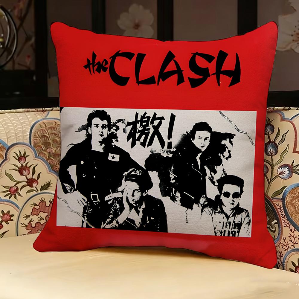 The Clash Pillow Case Pillowcase Doublesided Printed Sofa Cushion Bedroom Headboard Pillow
