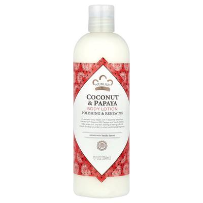 Nubian Heritage Bodylotion Kokosnoot & Papaja 13 Vloeibare Ounces (384 ml)
