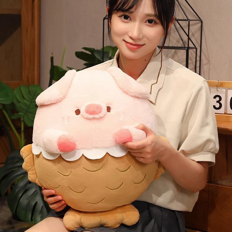 Cute Cute Snapper Pig Doll Plush Toy Pig Doll Children Sleeping Company Soothing Doll