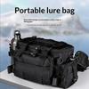 Angelzubehör Schultertasche Aufbewahrungstasche Wasserdicht Tragbar Große Kapazität Mit Angelrutenhalter Outdoor Sportzubehör Ausrüstung