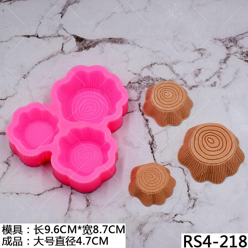 Silicone  Cake Baking Tools Tree Log Shape Sugar Art Dry Peas Baking Mold Kitchen Cooking Utensils BBQ Tools