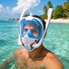 Maska Do Nurkowania Pełnotwarzowa L/Xl Z Uchwytem Do Snorkelingu