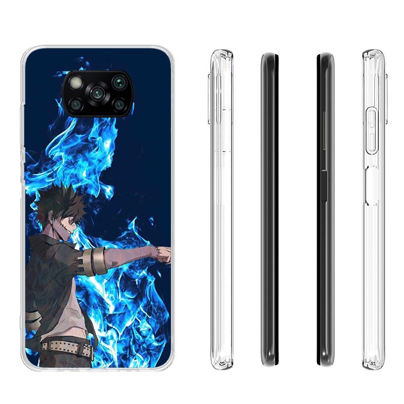 My Hero Dabi Bnha Cover Phone Case For Xiaomi Poco F7 Ultra X7 X6 X5 Pro M7 Redmi 15C 15 13C 13 12C 12 10C 10 9A 9C 9T 9 Shell P