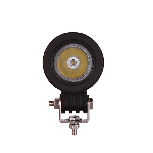 Bike Fog Lamp Led Motorcycle Fog Lights 10W Spotlights mini 2Inch Work Light LED Motor Headlight 24V 12V for Car 4X4 Off road 1X round spot