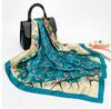 Women's Baotou Artificial Silk Satin Silk Scarf 90cm Printing Square Scarf Silk Scarf