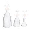 5pcs Jewelry Display Stand Set High Heels Models Sofa Home Display Rack Showcase for Necklace