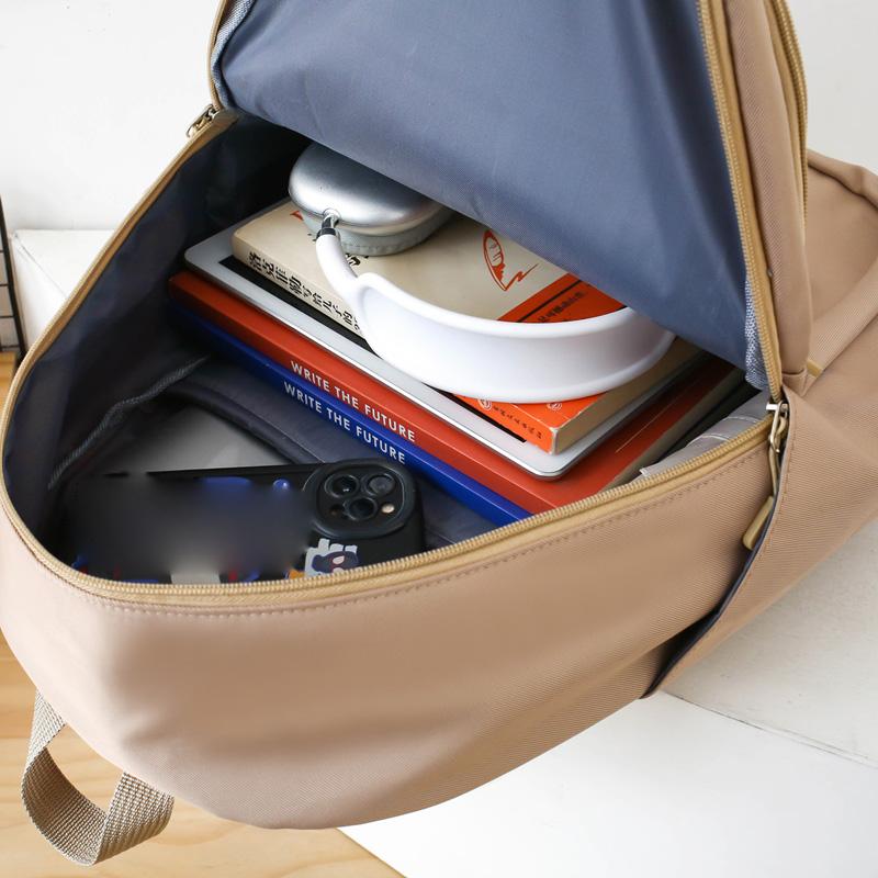 Three-Piece Backpack Set Large Capacity Student Schoolbag Women's Lightweight Backpack